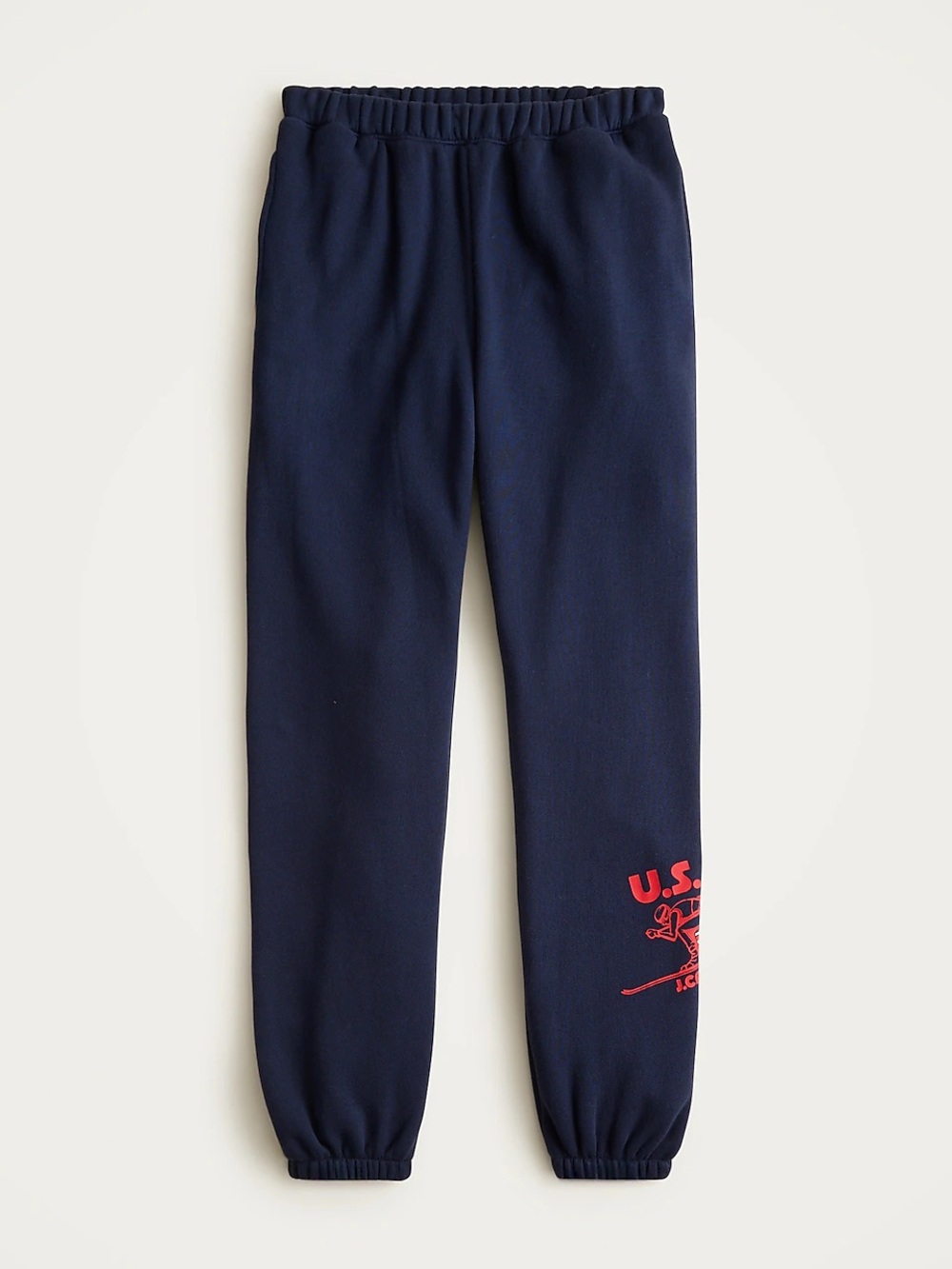 U.S. Ski & Snowboard by J.Crew heritage terry graphic jogger pant XL worn once